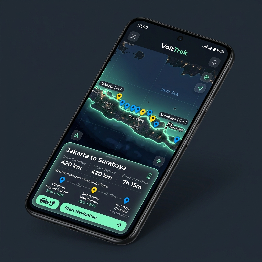 VoltTrek Navigation UI